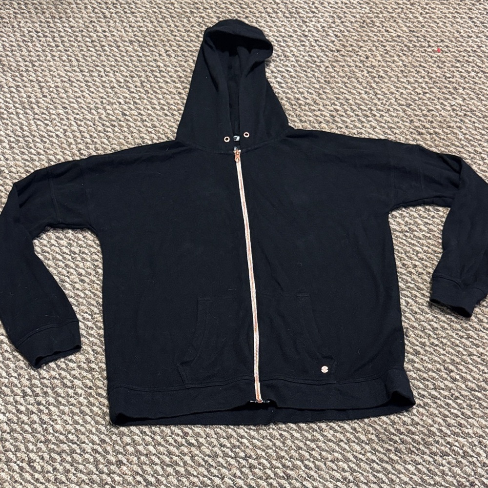 Volcom Black Lived In Lounge Sweatshirt Hoodie